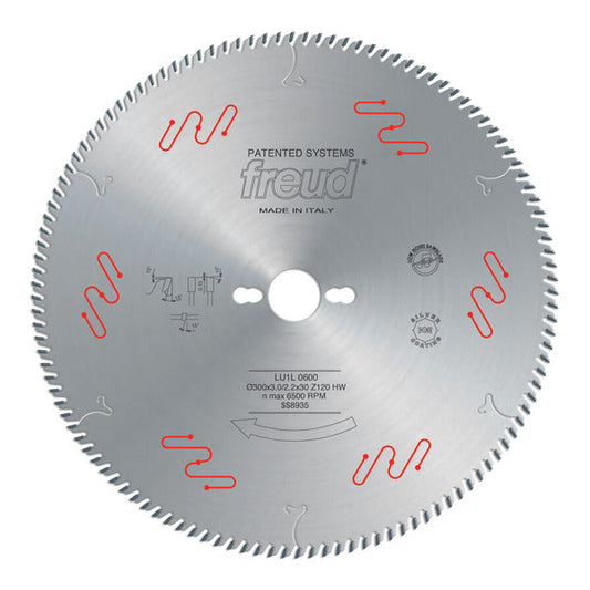 Freud 008925051060 300mm x 120T Carbide Tipped Blade for Crosscutting
