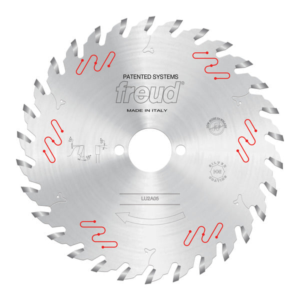 Freud 008925051152 180mm x 30T Carbide Tipped Blade for Ripping & Crosscutting