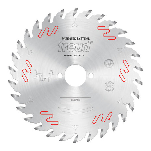 Freud 008925051152 180mm x 30T Carbide Tipped Blade for Ripping & Crosscutting