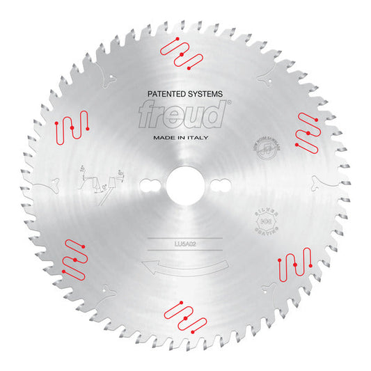 Freud 008925052548 250mm x 60T Medium to Thick Aluminum & Non-Ferrous Blades with Mechanical Clamping