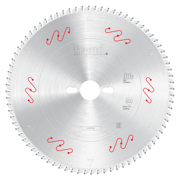 Freud 008925053484 250mm x 80T Medium Aluminum & Non-Ferrous Blades with or without Mechanical Clamping
