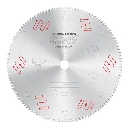 Freud 008925053828 305mm x 120T Ultra-Thin Aluminum & Non-Ferrous Blades with Mechanical Clamping