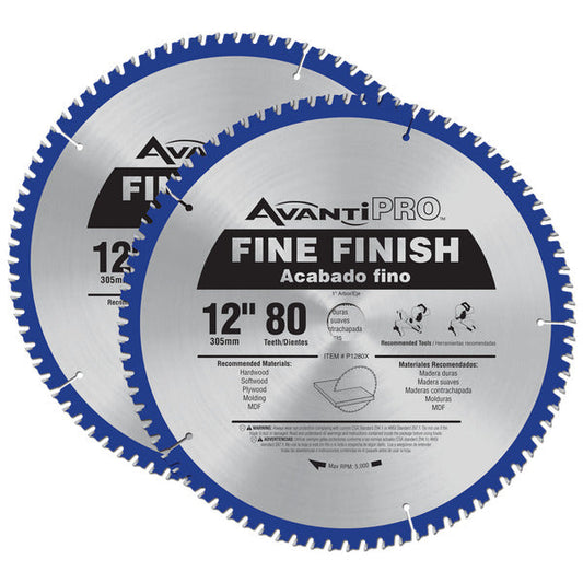 AvantiPRO 008925083672 AvantiPro 12" X 80t Value Pack