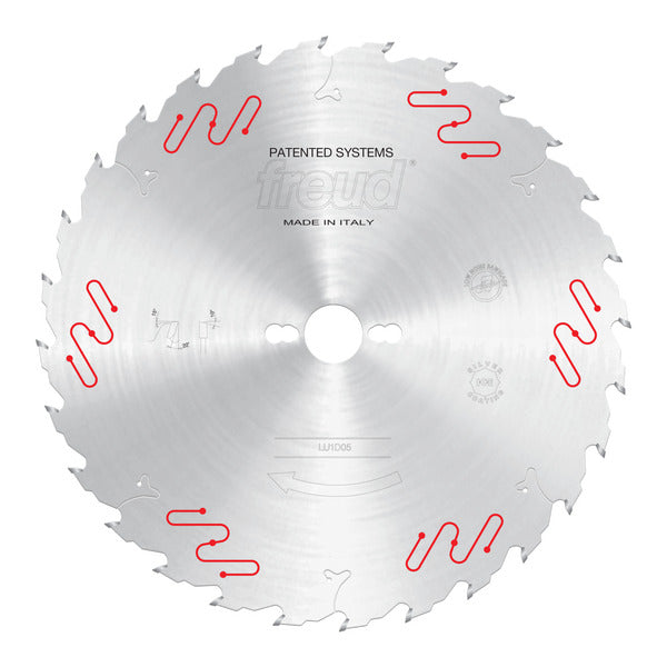Freud 008925084259 250mm x 60T Carbide Tipped Blade for Ripping and Crosscutting Wooden and Composite Panels