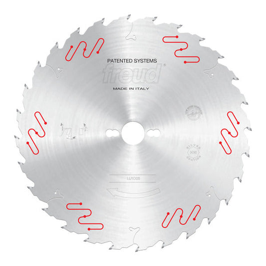 Freud 008925084259 250mm x 60T Carbide Tipped Blade for Ripping and Crosscutting Wooden and Composite Panels