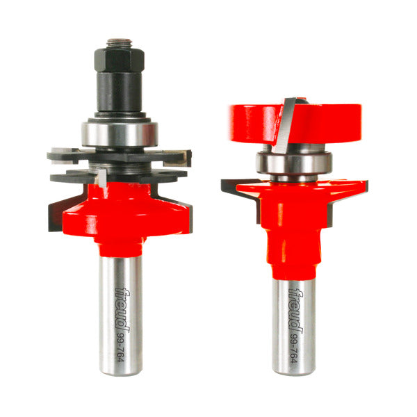 Freud 008925087083 1-11/16" (dia.) Premier Adjustable Rail & Stile Bit with 1/2" shank (bevel), 3-3/4" overall length