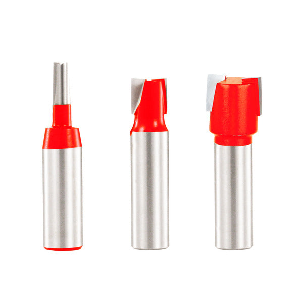 Freud 008925090649 3 Piece Undersized Plywood Bit Set (1/2" Shank)