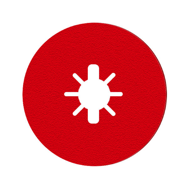 Diablo 008925093916 4-1/2" Fiber Disc, Aluminum Oxide, 36G 4Pk