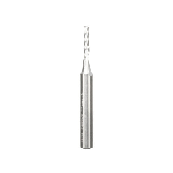 Freud 008925107842 1/8" (Dia.) O-Flute Up Spiral Bit for Hard Plastics with 1/4" Shank