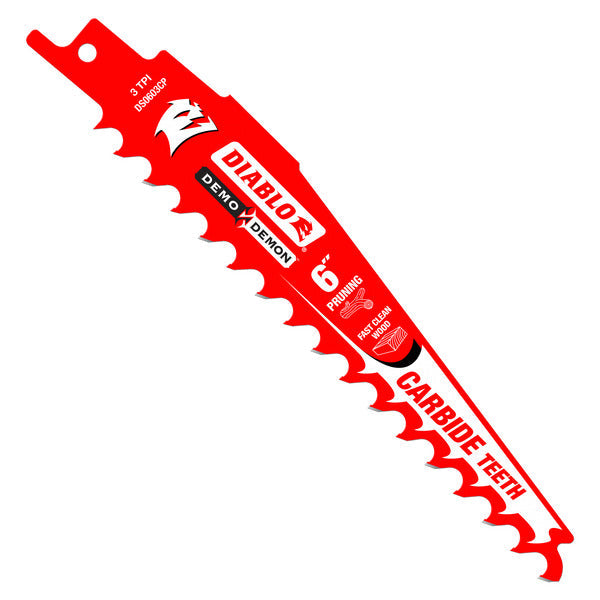 Diablo 008925140528 Diablo’s Industry First 6" Carbide-Tipped Pruning Blade for Pruning and Clean Wood