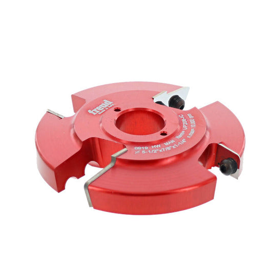 Freud 008925144090 5-1/2" (Dia.) 2+2 Advanced Design Raised Panel Insert Shaper Cutter for 5/8" Stock with 1-1/4" bore