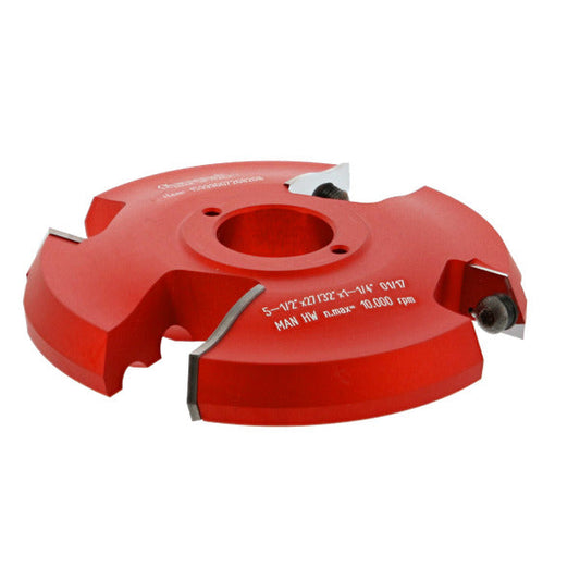 Freud 008925144113 5-1/2" (Dia.) 2+2 Advanced Design Raised Panel Insert Shaper Cutter for 5/8" Stock with 1-1/4" bore