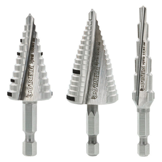 Diablo 008925154396 Impact Strong Step Drill Bit Set (3-Piece)