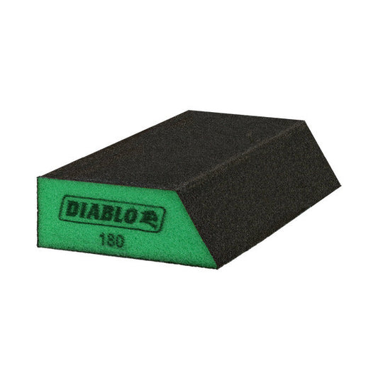 Diablo 008925156345 Corner Contact 180-Grit (Ultra Fine) Sanding Sponge