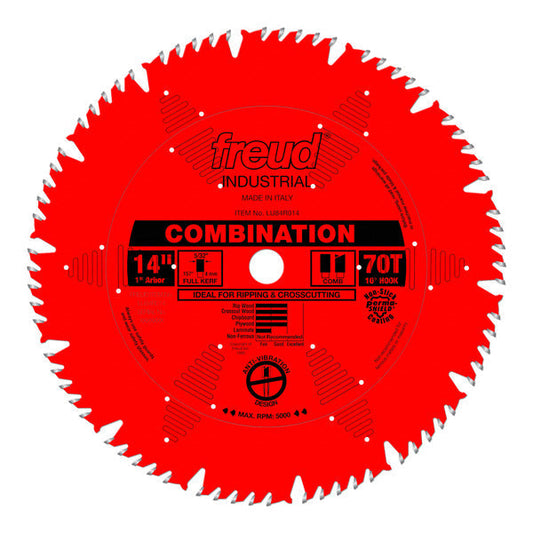 Freud 008925301578 14" x 70T Combination Blade