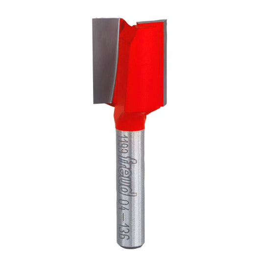 Freud 008925380115 5/8" (dia.) Double Flute Straight Bit with 1/4" shank, 2-1/8" overall length