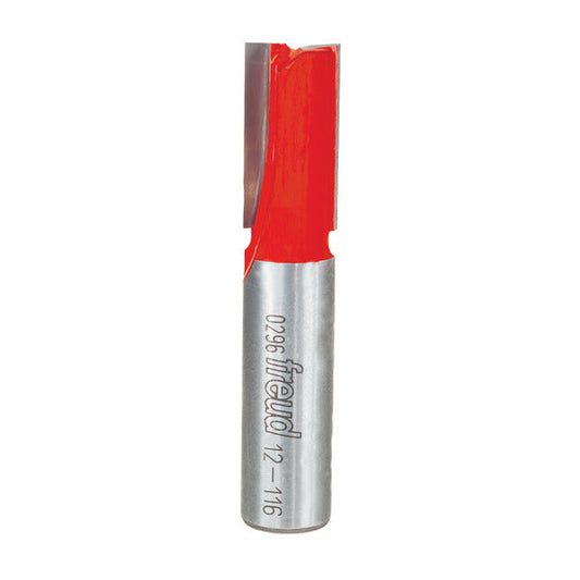 Freud 008925380160 1/2" (dia.) Double Flute Straight Bit with 1/2" shank, 2-5/8" overall length