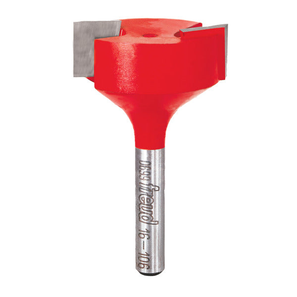 Freud 008925380320 1-1/4” (Dia.) Spoilboard Surfacing & Mortising Bit with 1/4" Shank