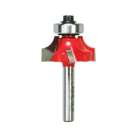 Freud 008925380696 1/4" Radius Rounding Over Bit with 1/4" Shank
