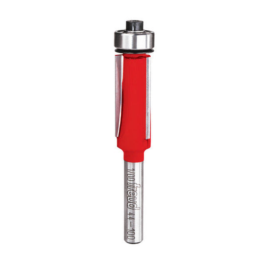 Freud 008925381044 1/2" (dia.) Bearing Flush Trim Bit with 1/4" shank, 1" carbide height