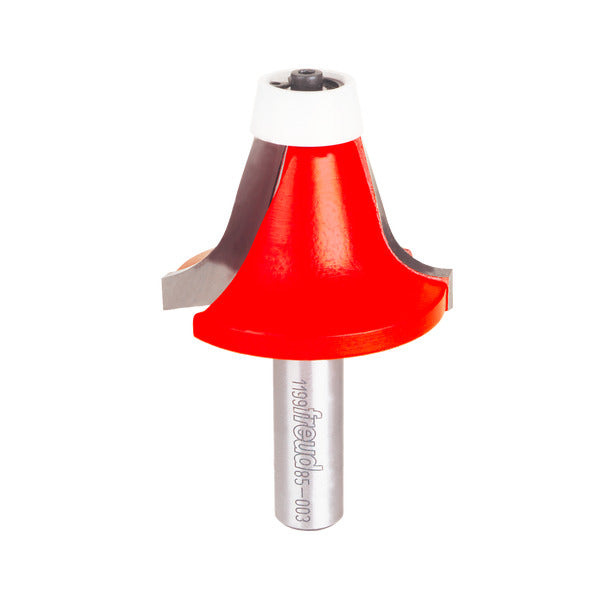 Freud 008925381990 1/2" Radius Round Over Bowl Bit with 1/2" shank, 3-1/8" overall length