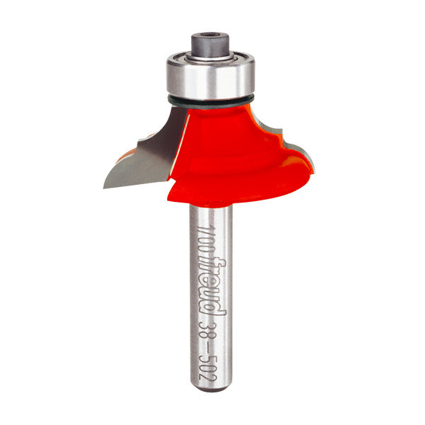 Freud 008925383550 1-1/4" (Dia.) Classical Bold Cove & Round Bit with 1/4" Shank