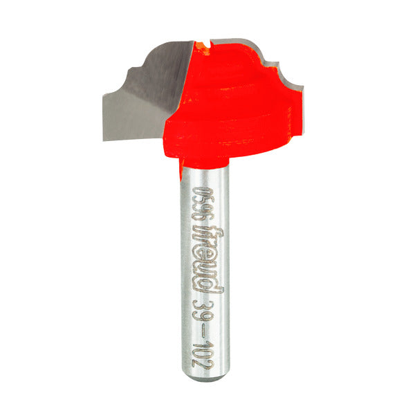 Freud 008925383642 1/8" Radius Cove & Bead Groove Bit with 1/4" Shank