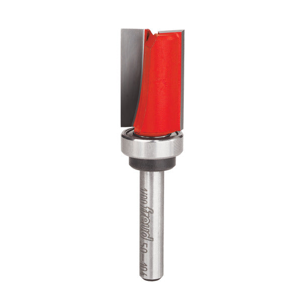 Freud 008925384229 5/8" (dia.) Top Bearing Flush Trim Bit with 1/4" shank, 2-5/8" overall length