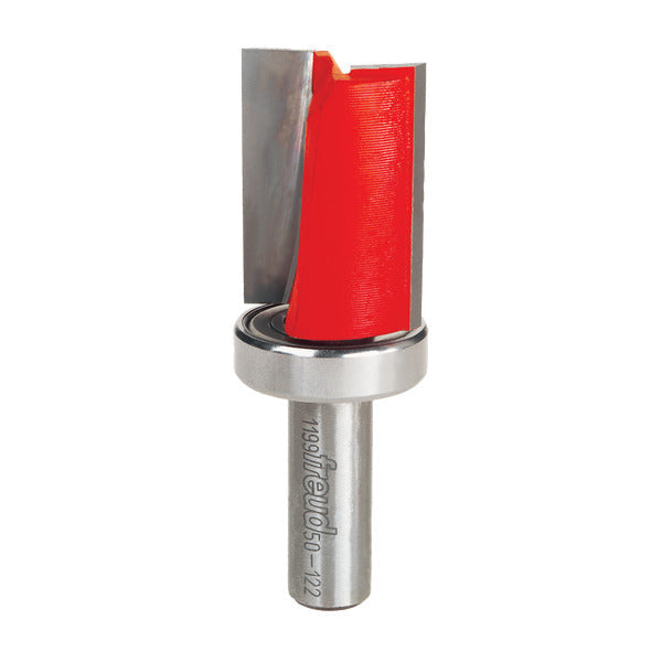 Freud 008925384250 1-1/8" (Dia.) Top Bearing Flush Trim Bit with 1/2" Shank