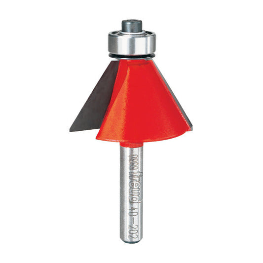 Freud 008925385622 1-11/32" (dia.) Chamfer Bit with 1/4" shank, 2-1/4" overall length