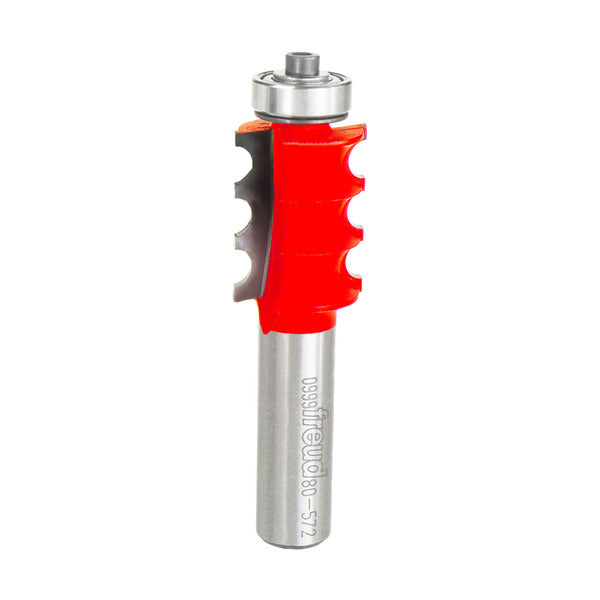 Freud 008925385943 1/8" Radius Triple Beading & Fluting Bit with 1/2" shank, 3-1/8" overall length