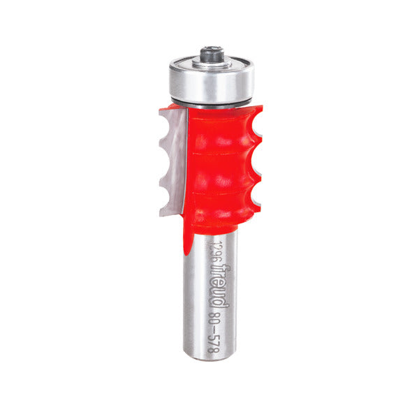 Freud 008925385950 15/16" (dia.) Triple Beading Bit with 1/2" shank, 3/16" large radius