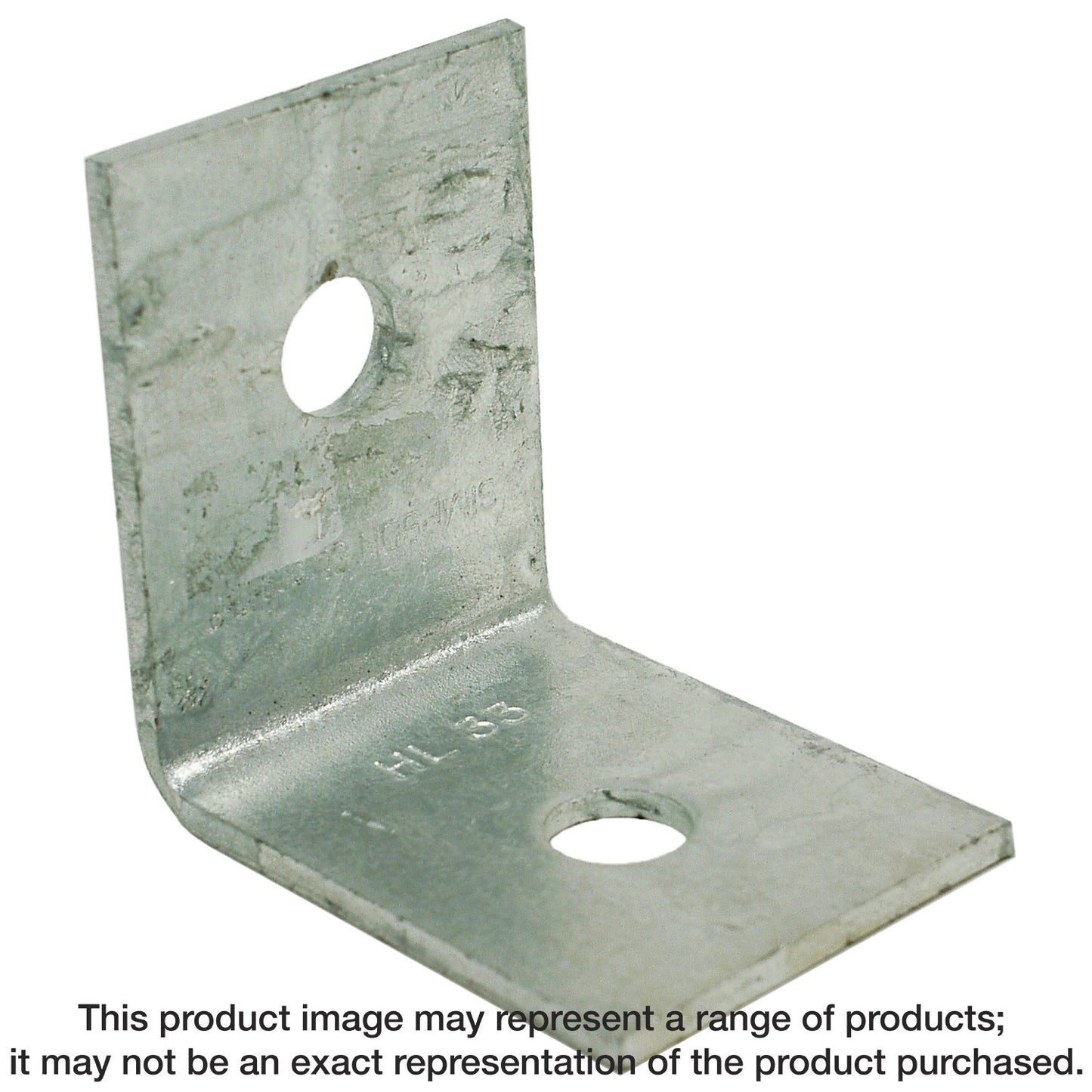 Simpson Strong-Tie HL33HDG HL 3-1/4 in. x 2-1/2 in. Hot-Dip Galvanized Heavy Angle