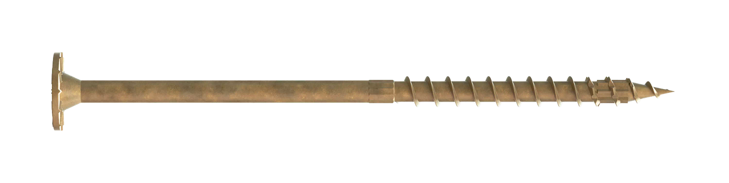 Simpson Strong-Tie SDWS22600DB-RP1 Strong-Drive® SDWS™ TIMBER Screw (Exterior Grade) — 0.220 in. x 6 in. T40, Tan (Pack of 19840)