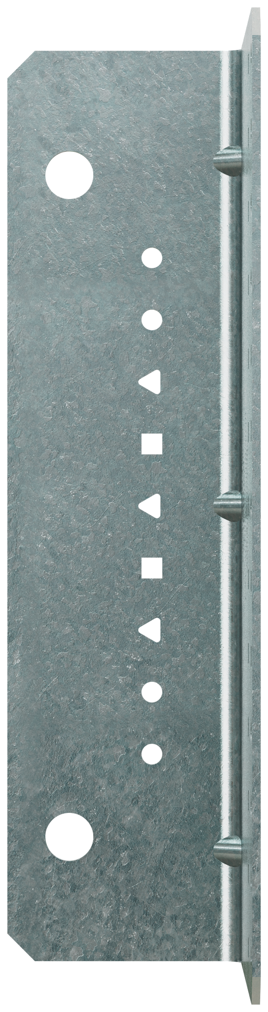 Simpson Strong-Tie SJC8.25-R15 SJC 2 in. x 4-1/2 in. x 8-1/4 in. 14-Gauge Galvanized Steel-Joist Connector (15-Qty)