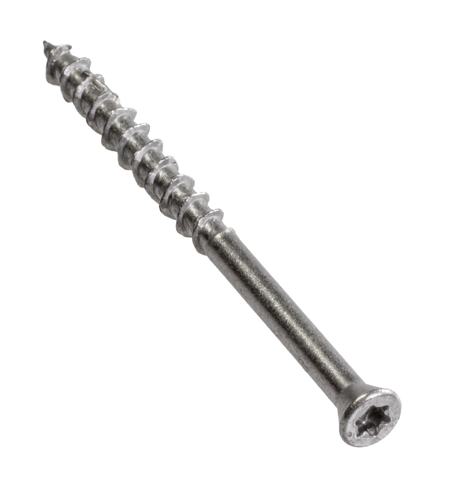 Simpson Strong-Tie T07225WP-RP15 Deck-Drive™ DWP WOOD SS Screw — #7 x 2-1/4 in. T-15, Trim Head, Type 316 (15-Qty)