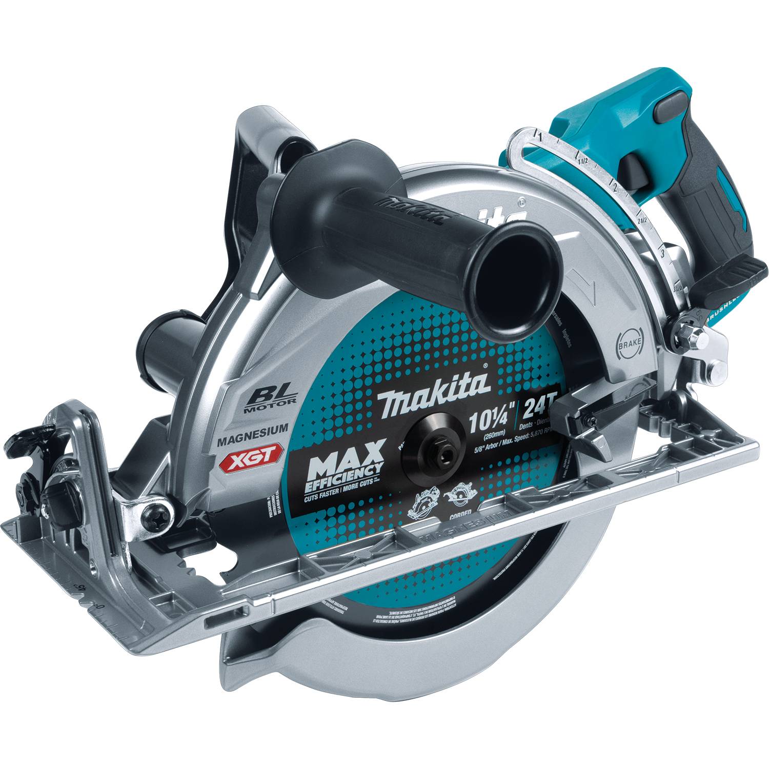Makita GSR02Z 40V max XGT® Rear Handle 10-1/4" Circular Saw, AWS® Capable (Tool Only)