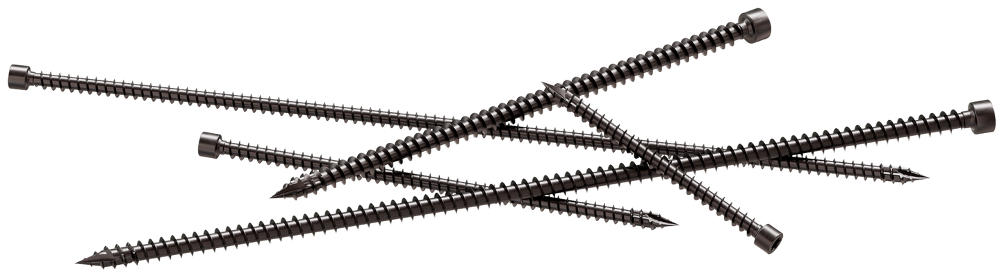 Simpson Strong-Tie SDCFC8X120 Strong-Drive® SDCFC TIMBER-CFC Screw — 0.315 in. x 4-3/4 in. T40, E-Coat® (250-Qty)