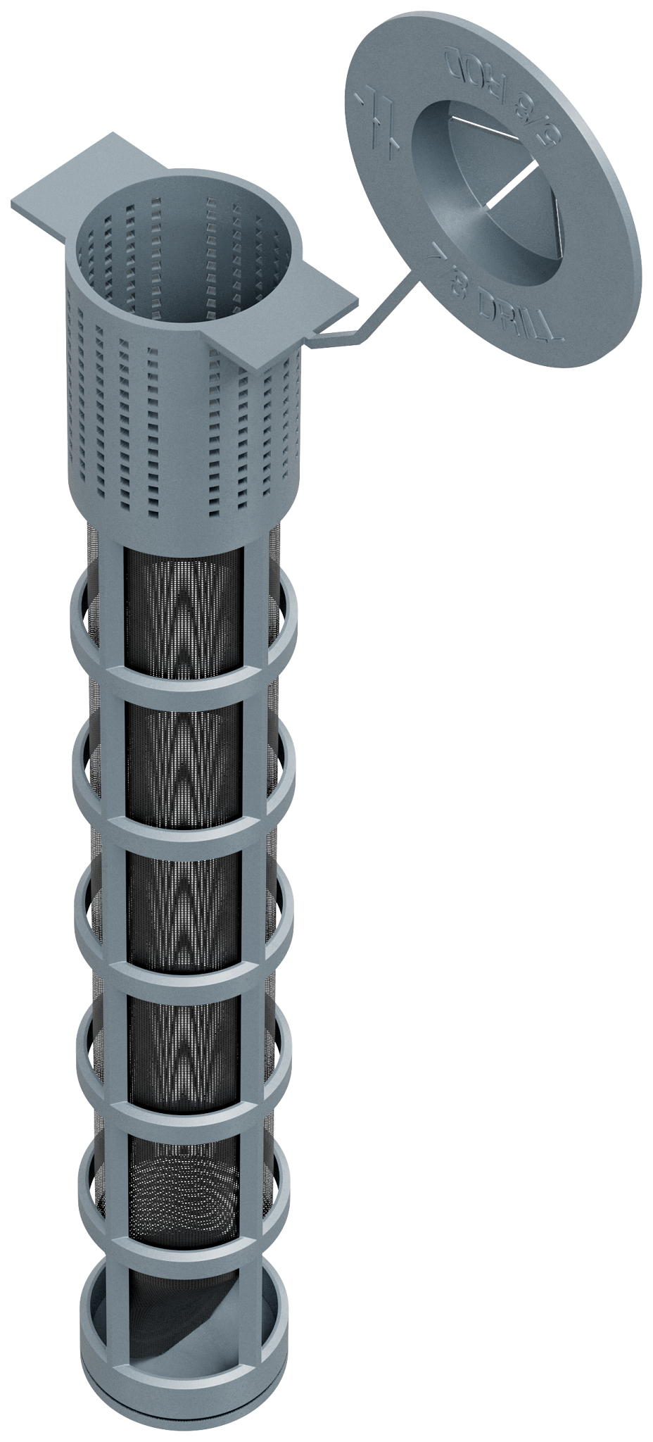 Simpson Strong-Tie 3GWS626P Opti-Mesh 6 in. Epoxy Adhesive Plastic Screen Tube for 5/8 in. Rod for SET-3G