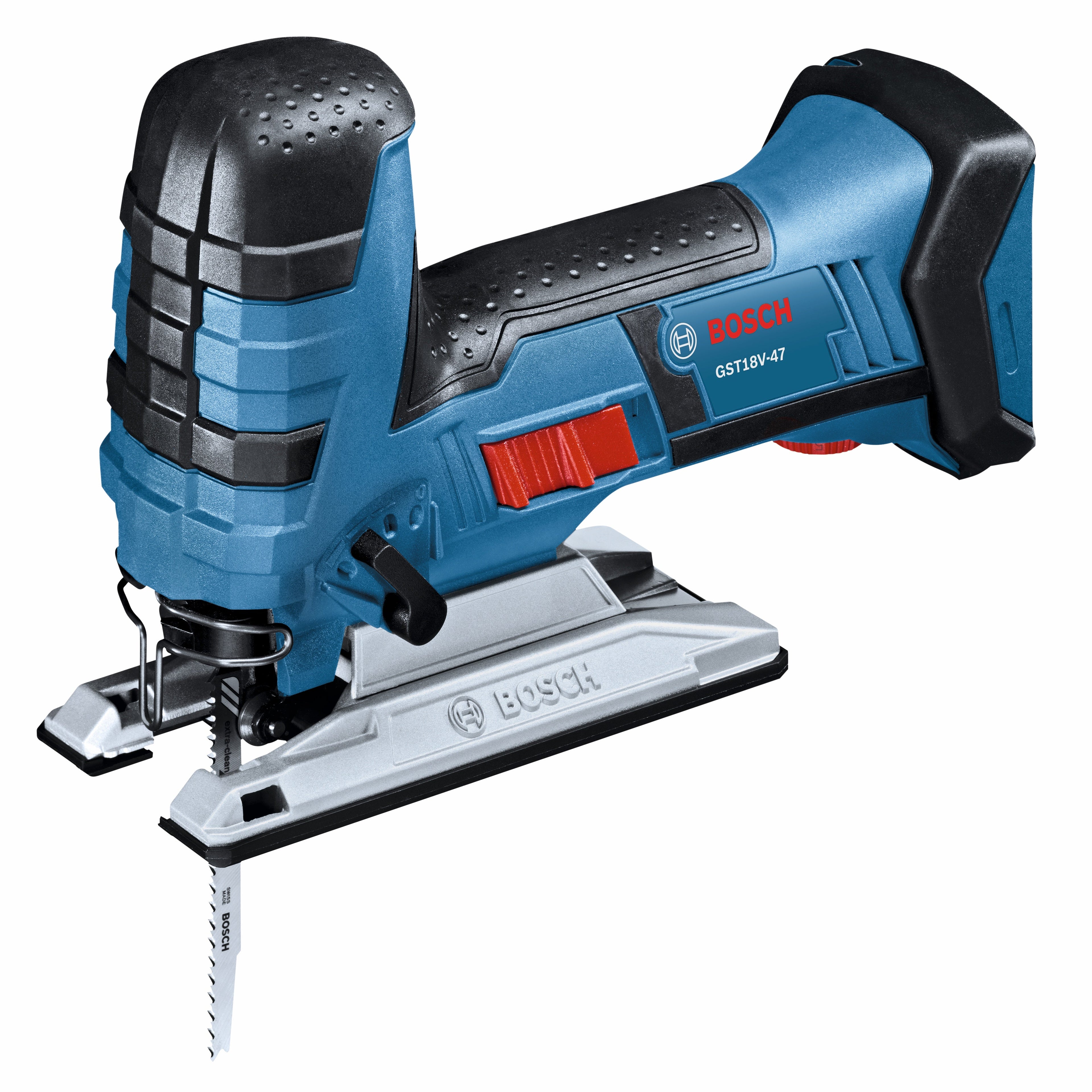 Sierra caladora BOSCH GST18V-47N de 18 V con empuñadura de barril (herramienta básica)