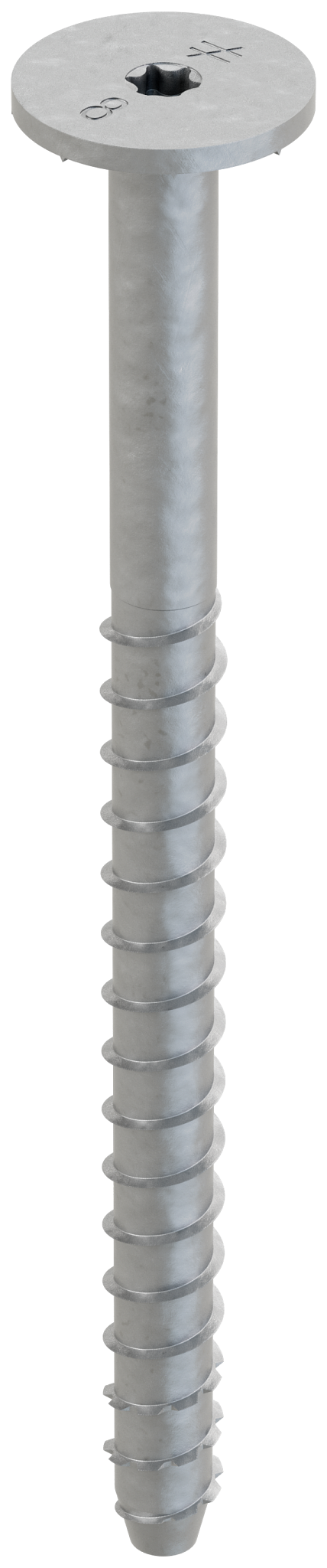 Simpson Strong-Tie THD50800WHMG Titen HD® 1/2 in. x 8 in. Mech. Galv. Washer-Head Heavy-Duty Screw Anchor (15-Qty) (Pack of 252)