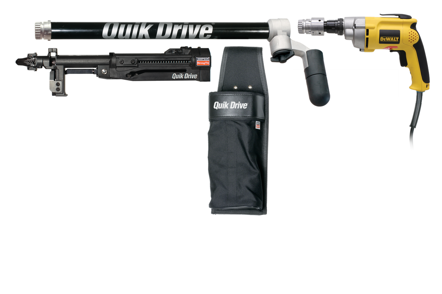 Simpson Strong-Tie PROSDX150G2DATK Quik Drive® PROSDX150G2 Steel-Decking System w/ DeWalt® 2000 RPM Adjustable Torque Motor