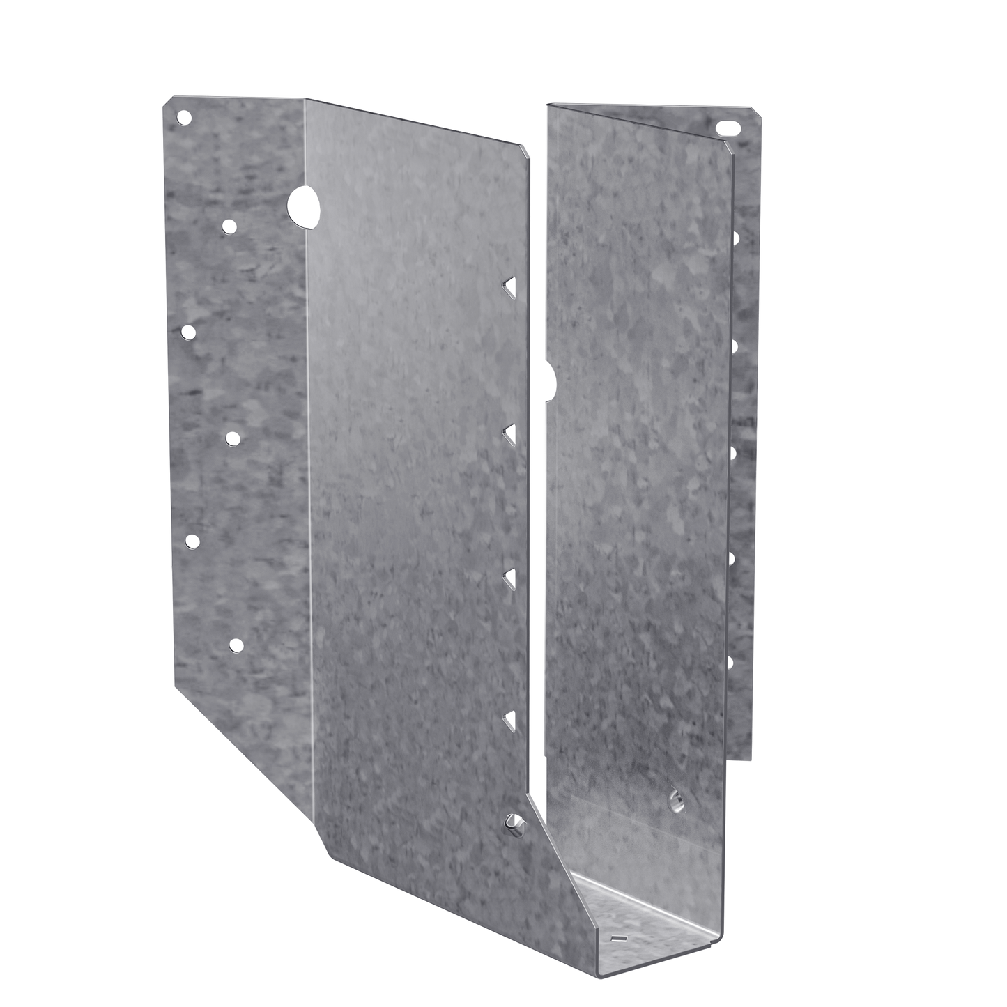 Simpson Strong-Tie SUR1.81/9 SUR Galvanized Joist Hanger for 1-3/4 in. x 9-1/4 to 9-1/2 in. Engineered Wood, Skewed Right (Pack of 25)