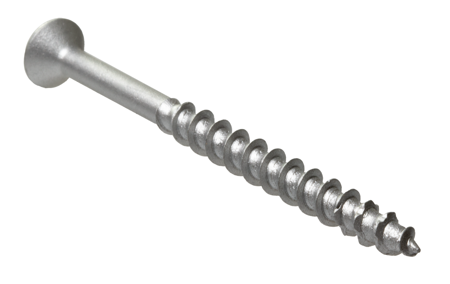 Simpson Strong-Tie TNTS18234TFB Titen Turbo™ — 3/16 in. x 2-3/4 in. 6-Lobe Flat-Head Concrete and Masonry Screw, Silver (1000-Qty)