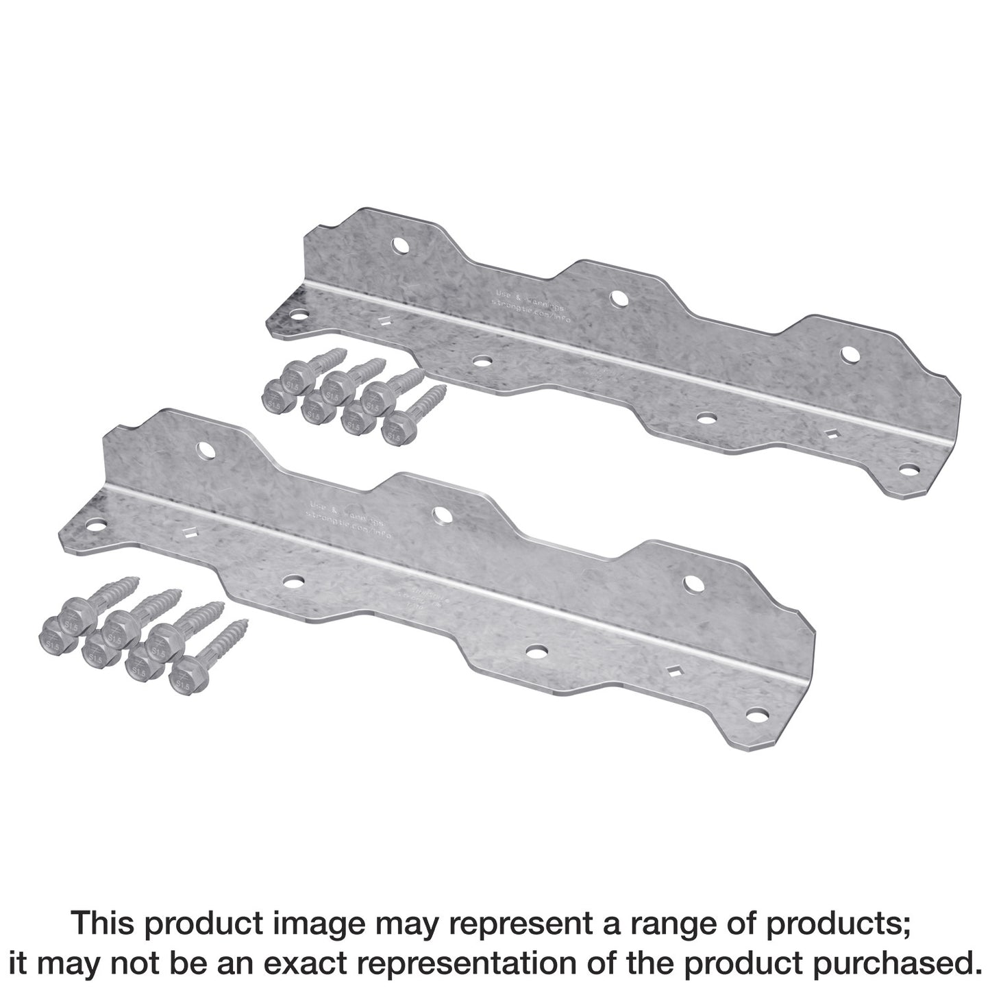 Simpson Strong-Tie TA10ZKT TA 10-1/4 in. 12-Gauge ZMAX® Galvanized Staircase Angle (2-Qty)