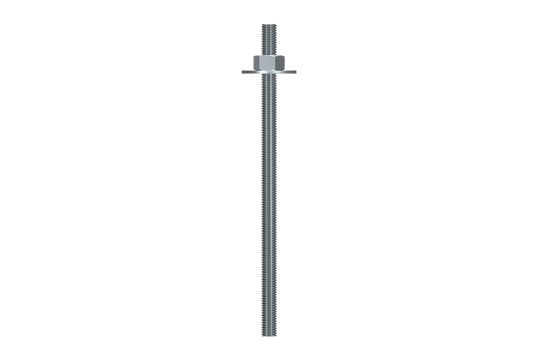 Simpson Strong-Tie RFB#4X10HDG RFB 1/2 in. x 10 in. Hot-Dip Galvanized Retrofit Bolt (Pack of 25)