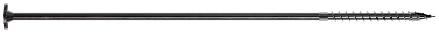 Simpson Strong-Tie SDWS221200DBB Strong-Drive® SDWS™ TIMBER Screw (Exterior Grade) — 0.220 in. x 12 in. T40, Black (250-Qty) (Pack of 32)
