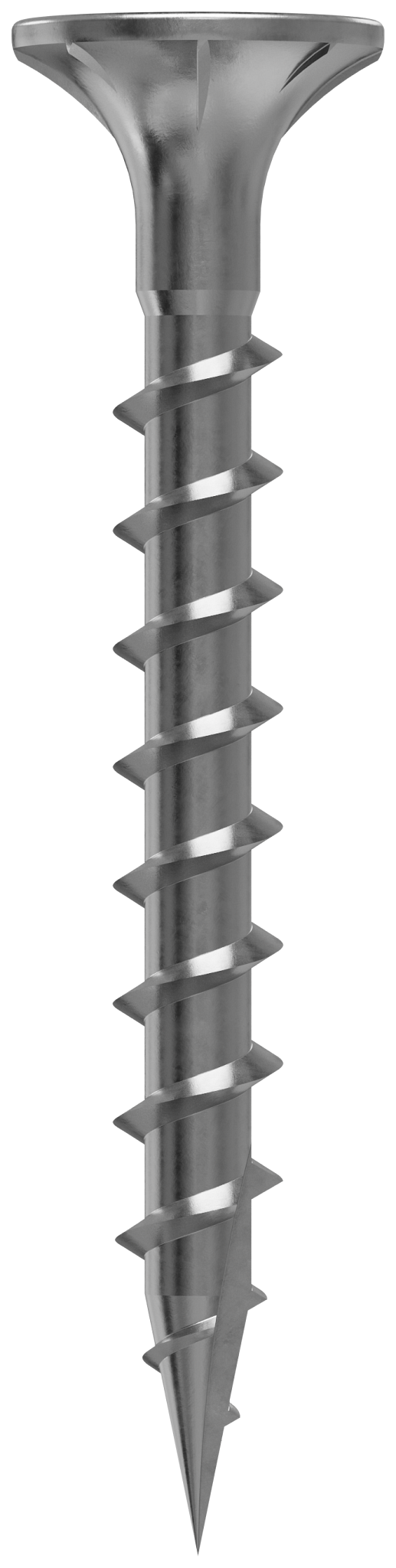 Simpson Strong-Tie T08C162WQ-RP75 Fiber-Cement Screw — #8 x 1-5/8 in. #2 Square Wafer-Head, Type 316 (75-Qty) (Pack of 600)