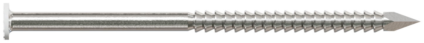 Simpson Strong-Tie S5SNDW1 Painted Siding Nail — 1-3/4 in. x .083 in. Type 304 Stainless Steel, White (1 lb.) (Pack of 800)