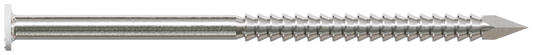 Simpson Strong-Tie S5SNDW1 Painted Siding Nail — 1-3/4 in. x .083 in. Type 304 Stainless Steel, White (1 lb.)
